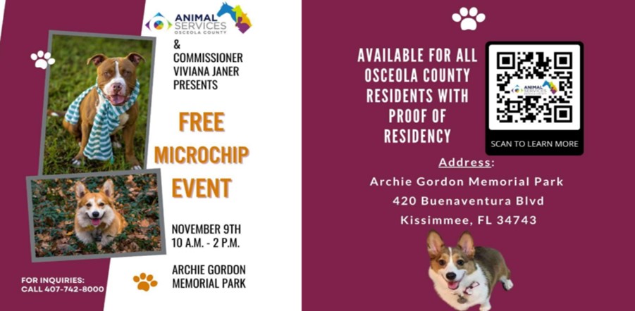 Microchip event slider